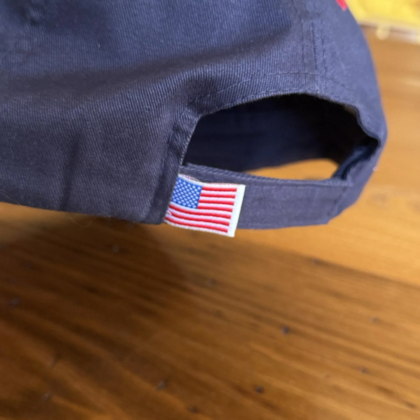 "1776" cap featuring Proclaim Liberty and flag brim