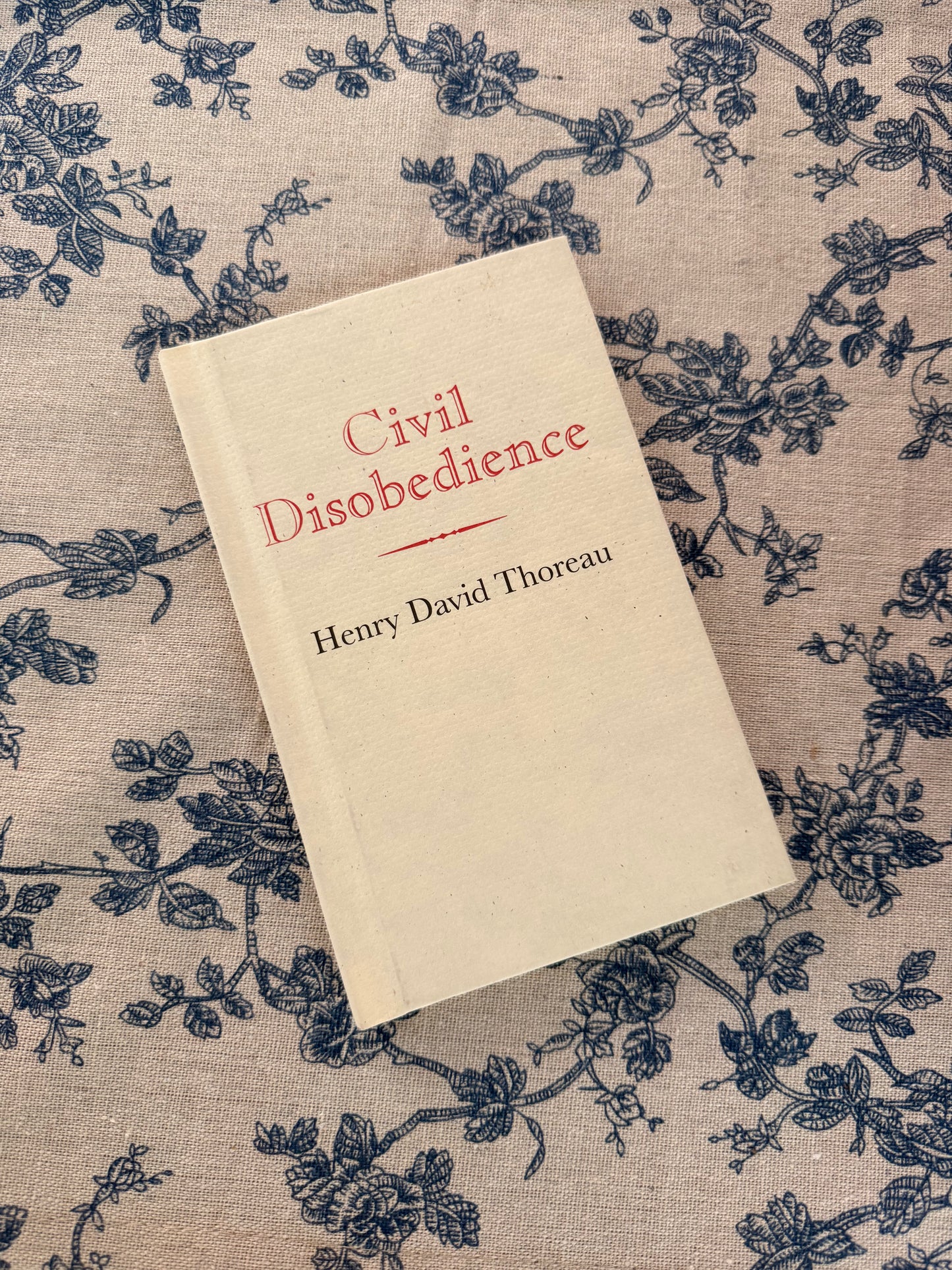 Civil Disobedience by Henry David Thoreau