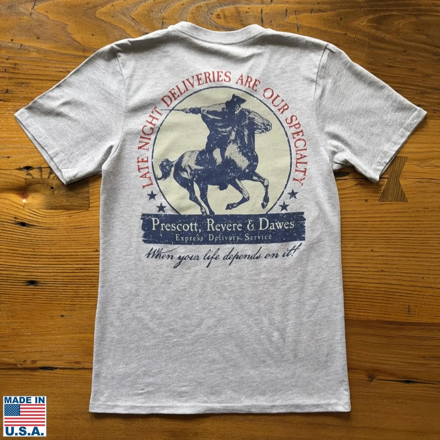 "Prescott, Revere, and Dawes Express Delivery Service" T-Shirt