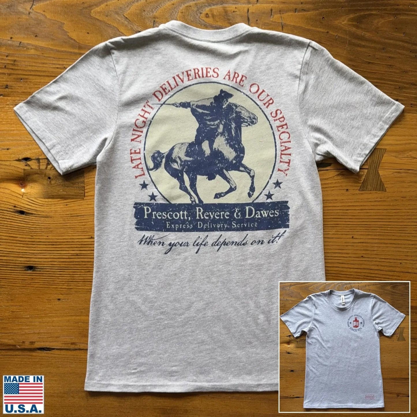 "Prescott, Revere, and Dawes Express Delivery Service" T-Shirt