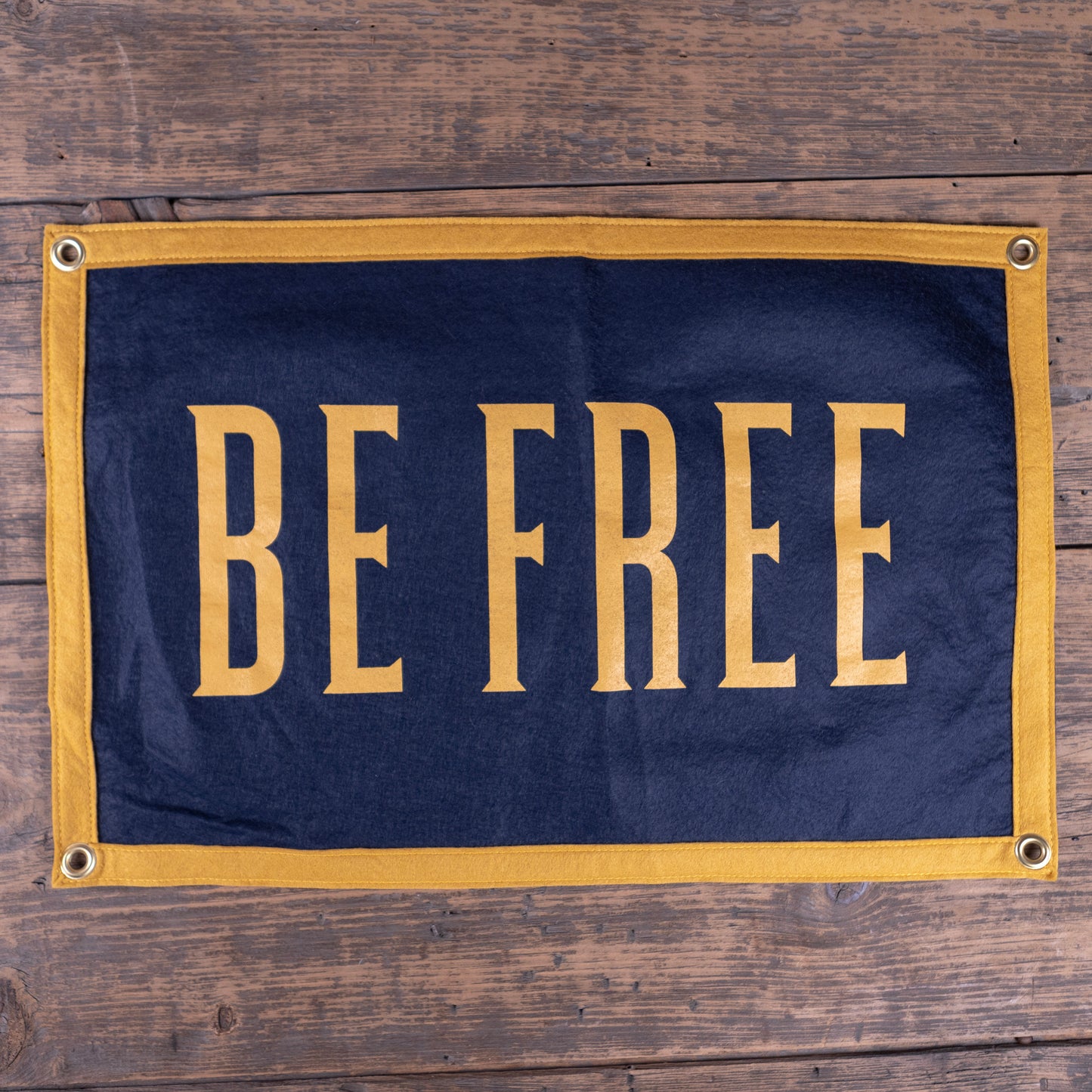 Be Free Camp Flag