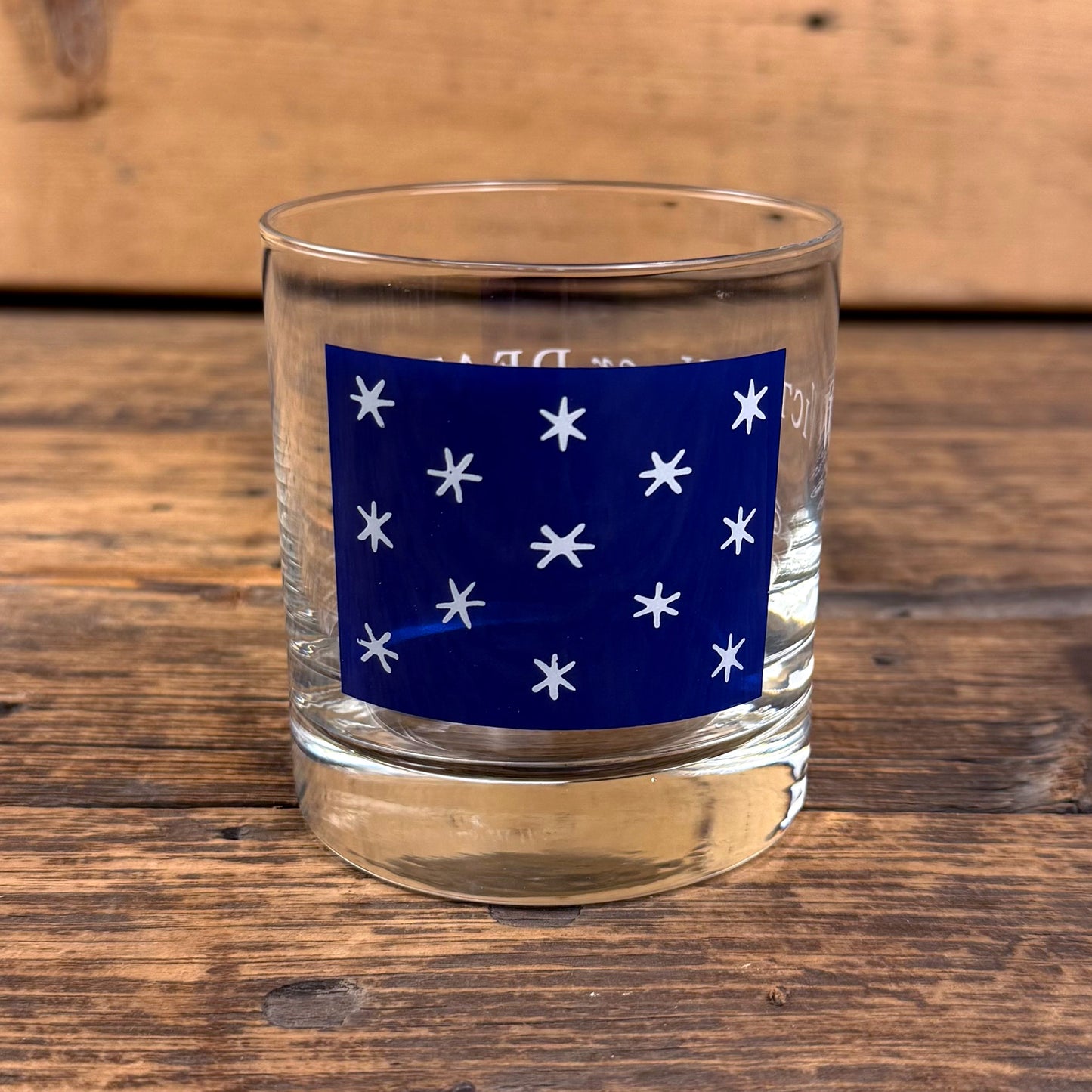 Victory or Death Whiskey Glass featuring George Washington's Signature
