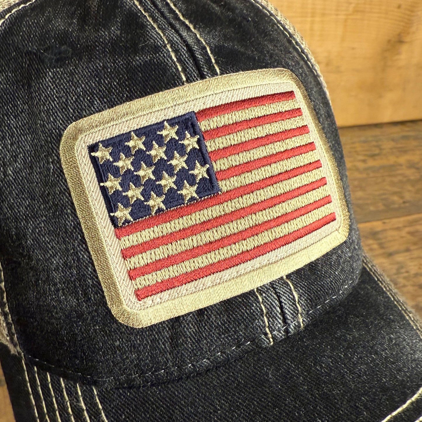 Hopkinson Flag Faded Trucker Hat