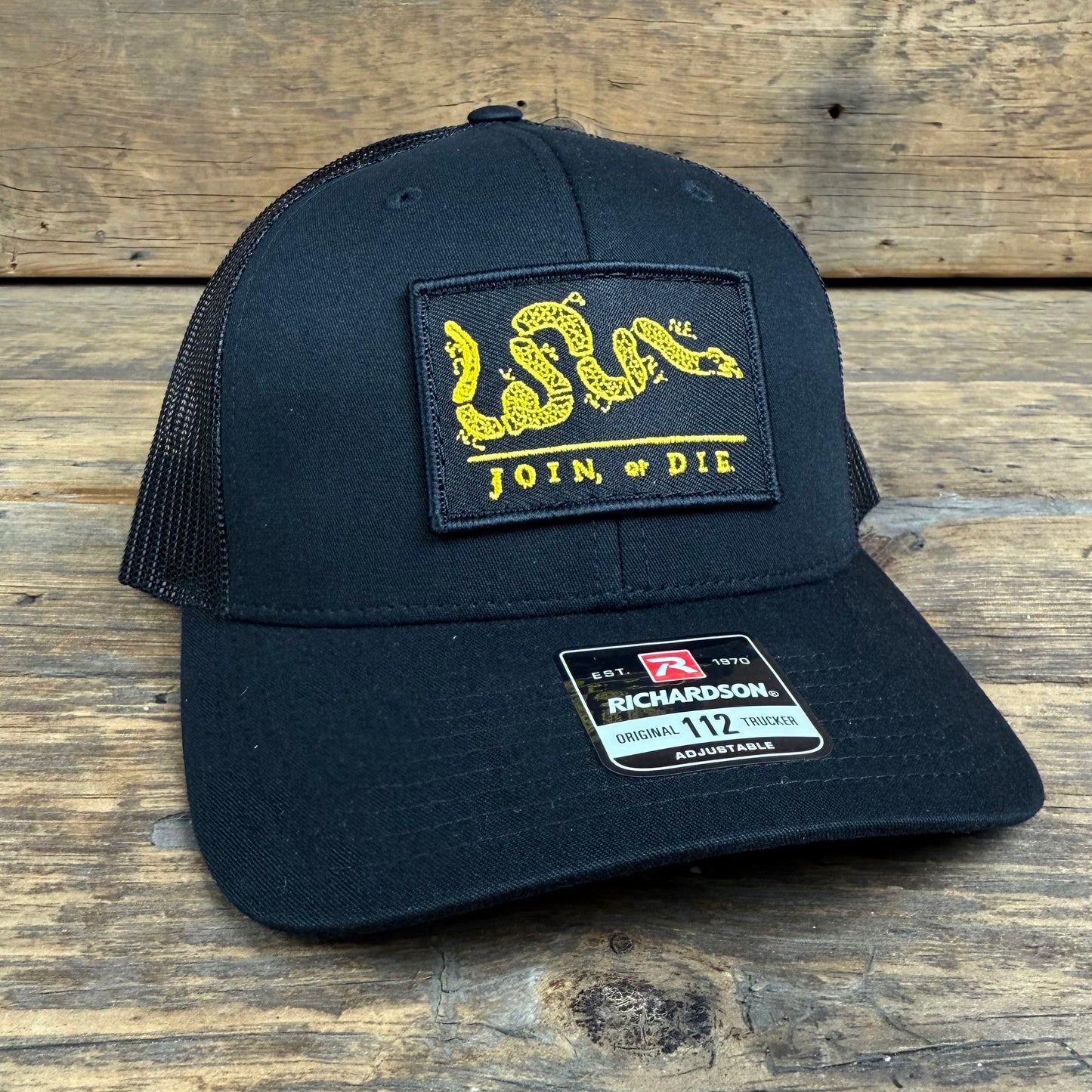 Join or Die Patch Snapback Hat