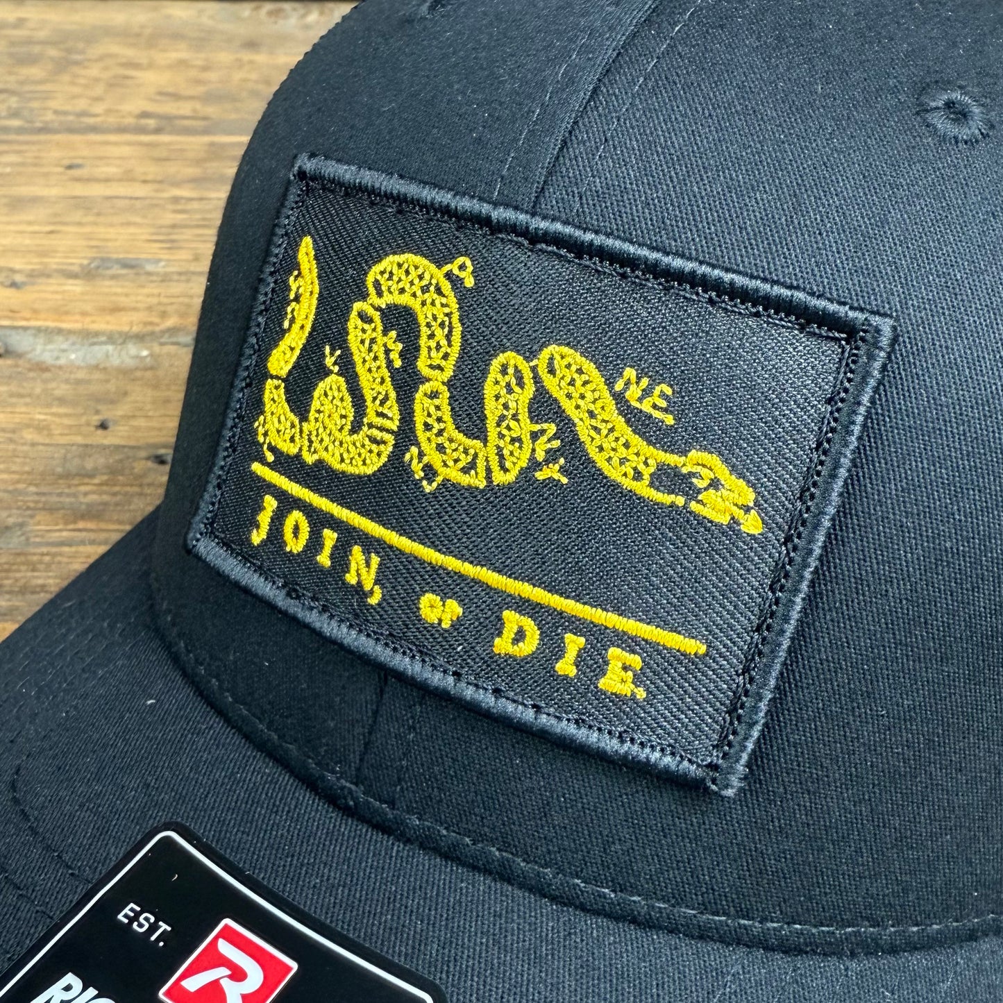 Join or Die Patch Snapback Hat