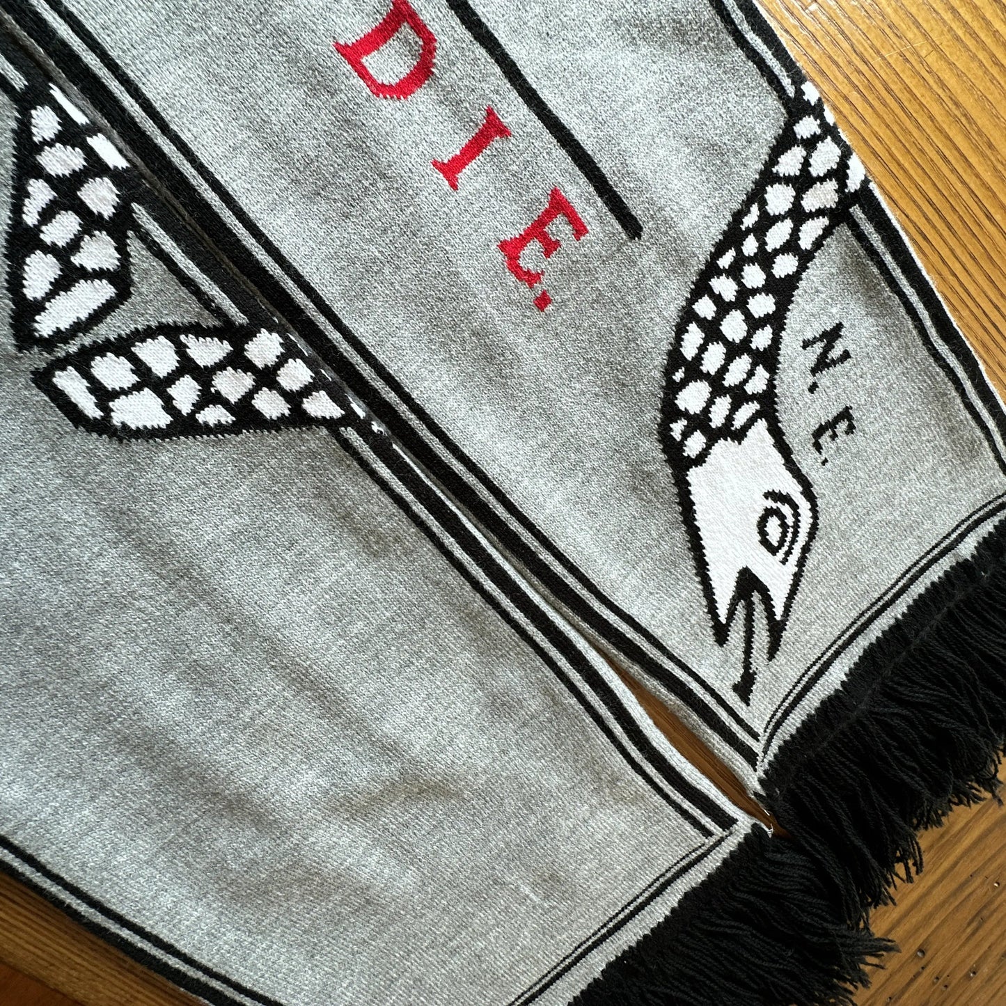 Join, or Die Woven Scarf