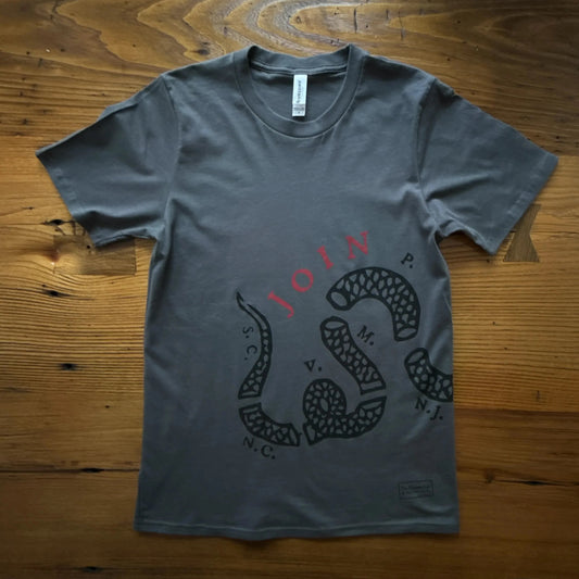 Join, or Die T-Shirt by The History List®