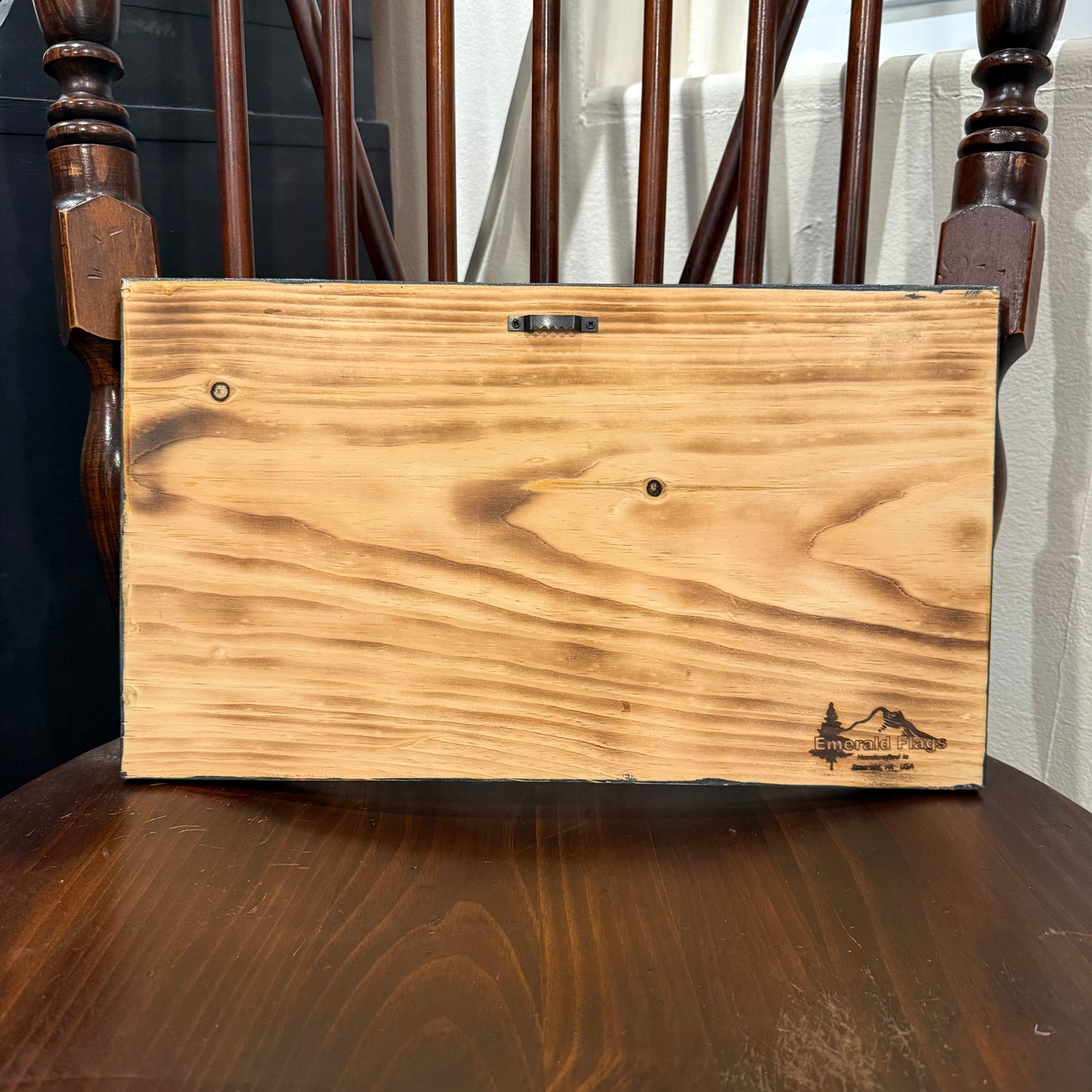 Moultrie "Liberty" Wooden Flag by Emerald Flag