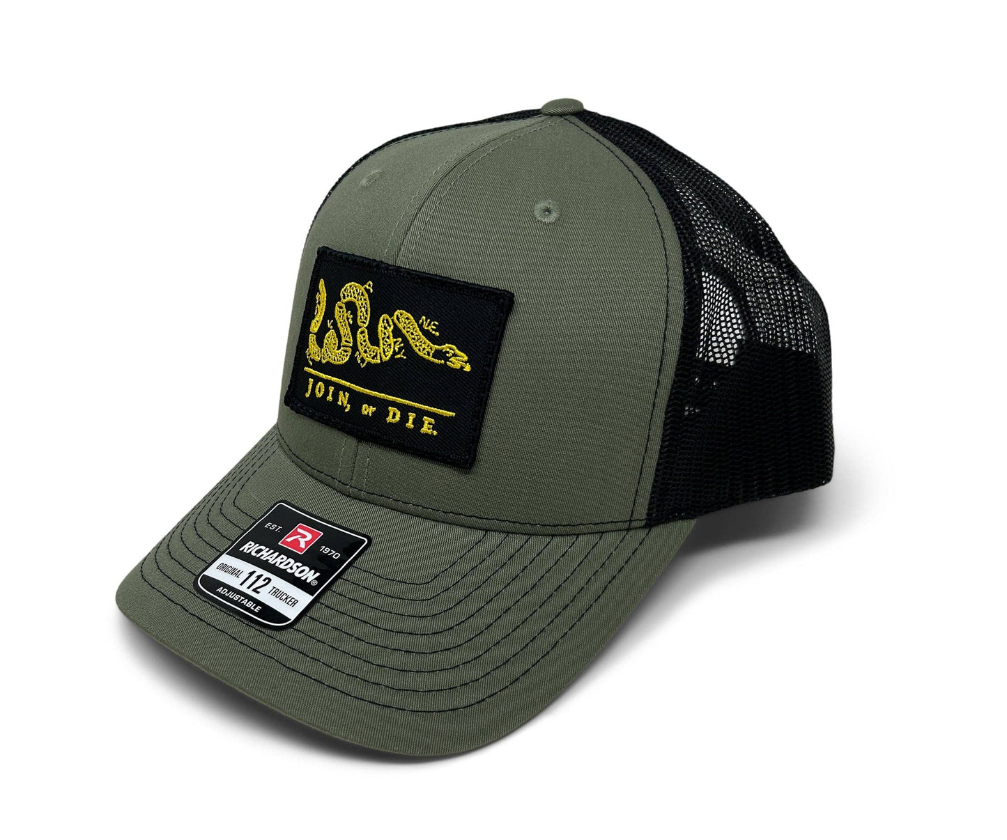 Join or Die Patch Snapback Hat