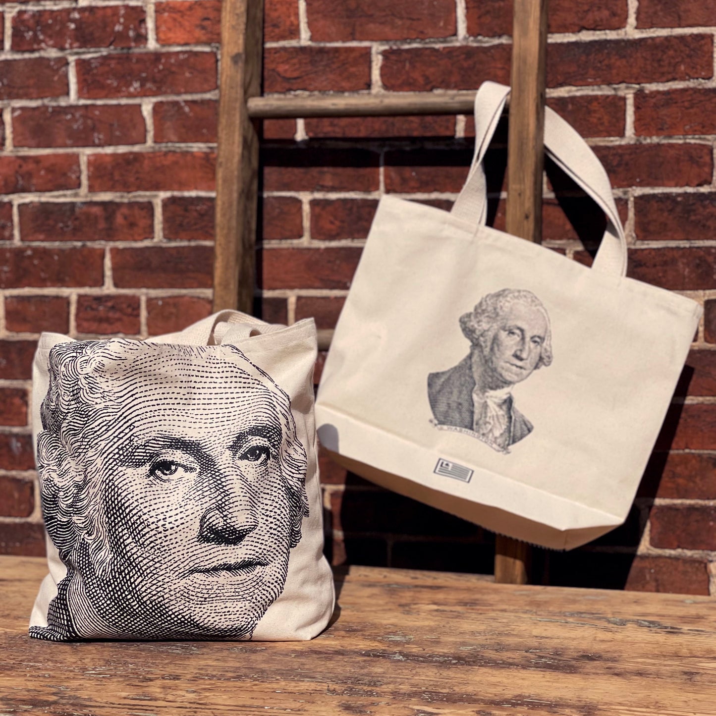 George Washington Canvas Tote