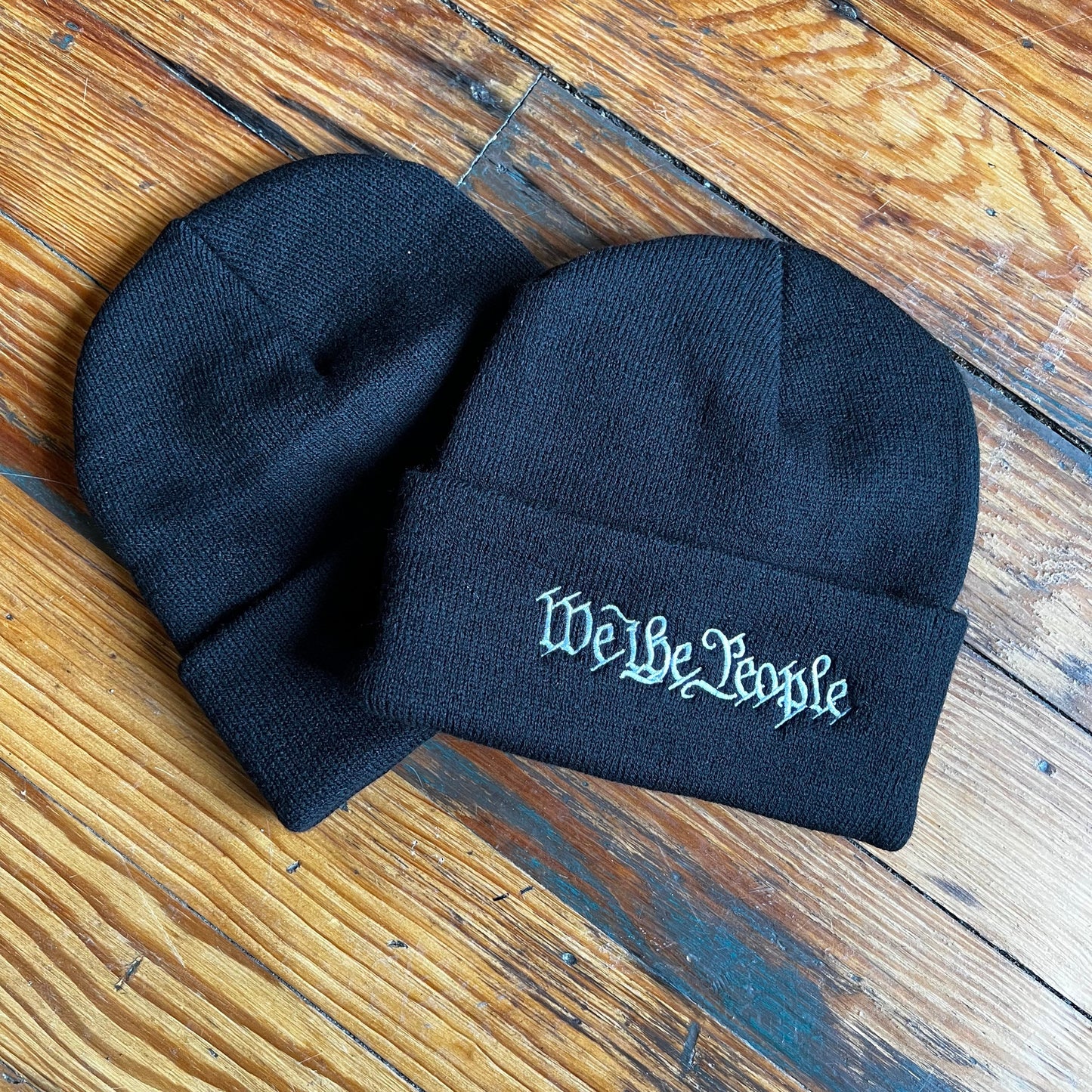 We The People Beanie Winter Cap