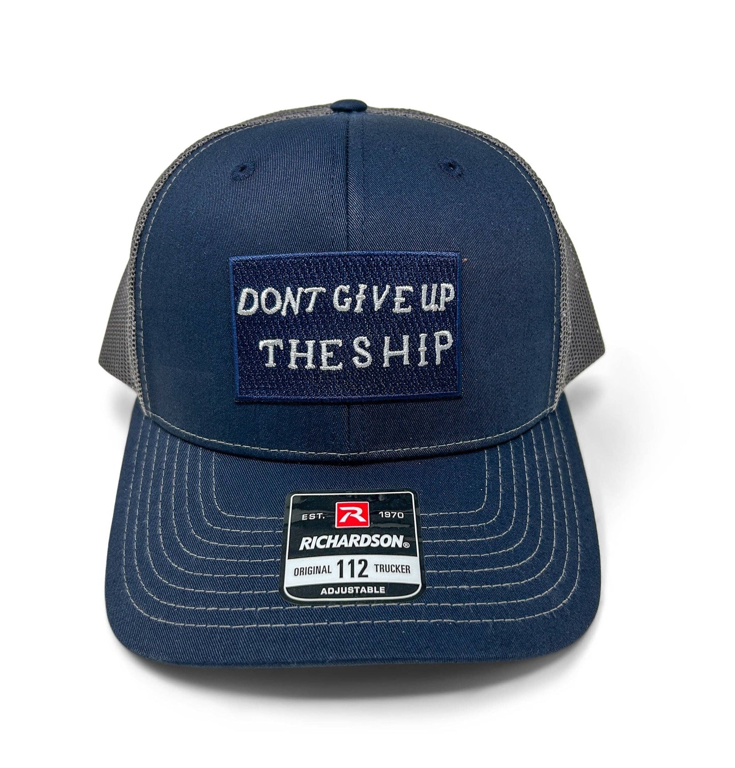 Captain James Lawrence "Don't Give up the Ship" Flag Patch Hat