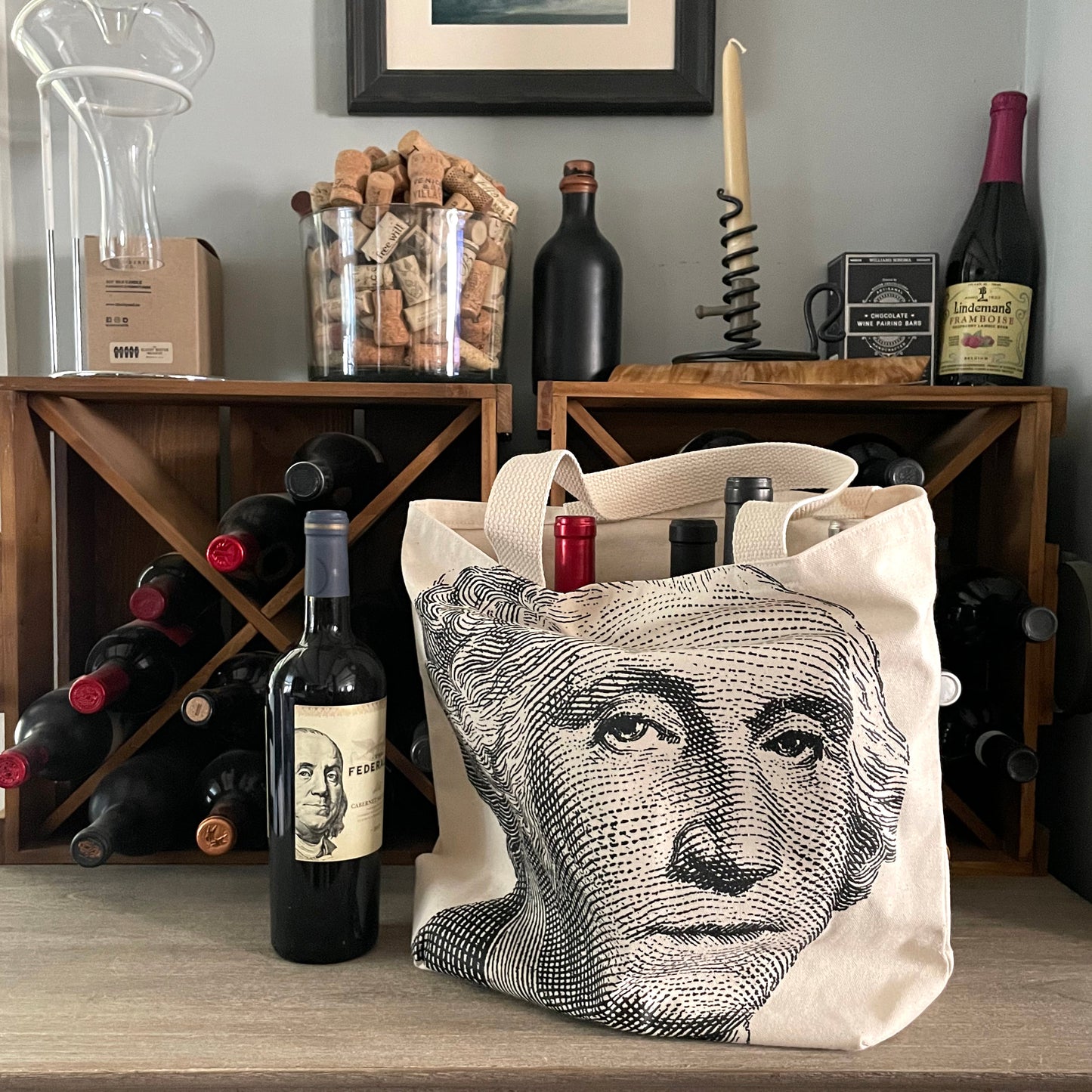 George Washington Canvas Tote