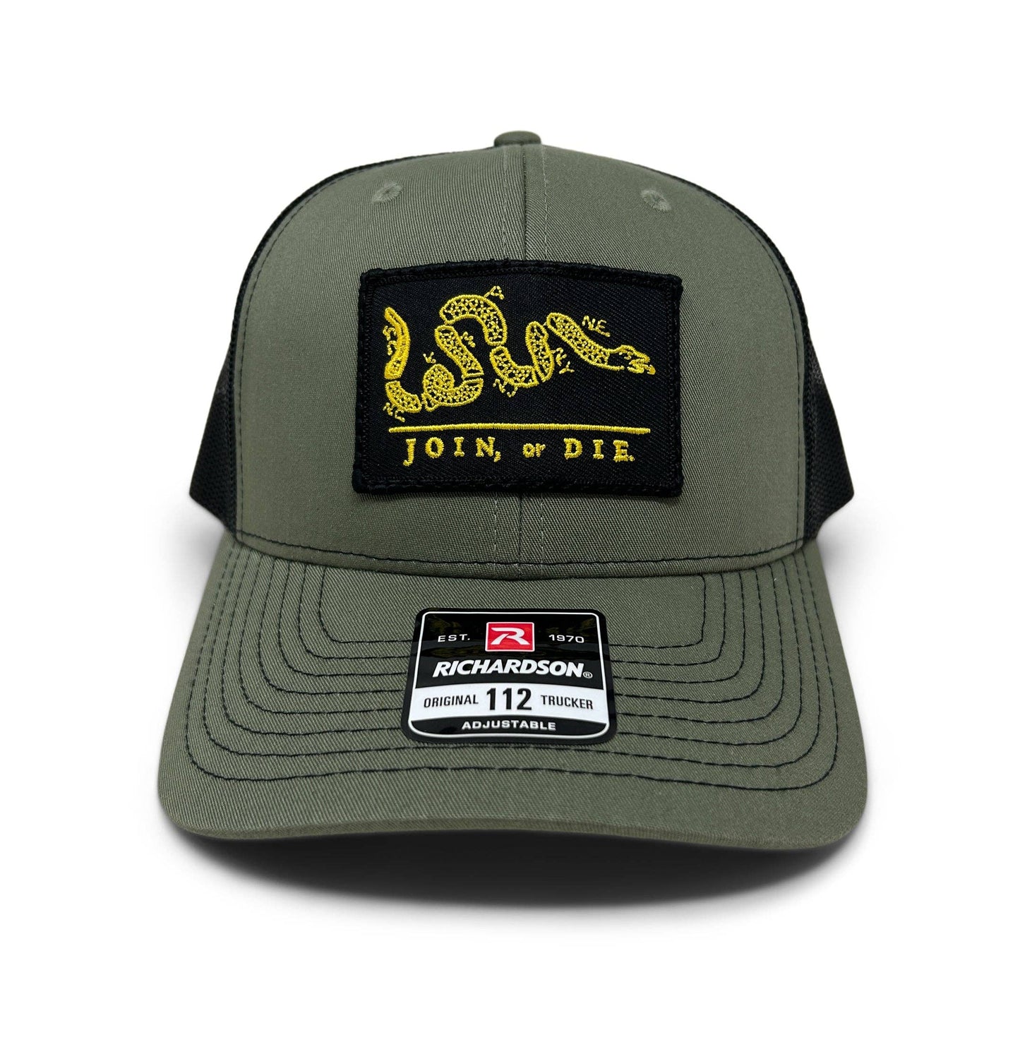 Join or Die Patch Snapback Hat