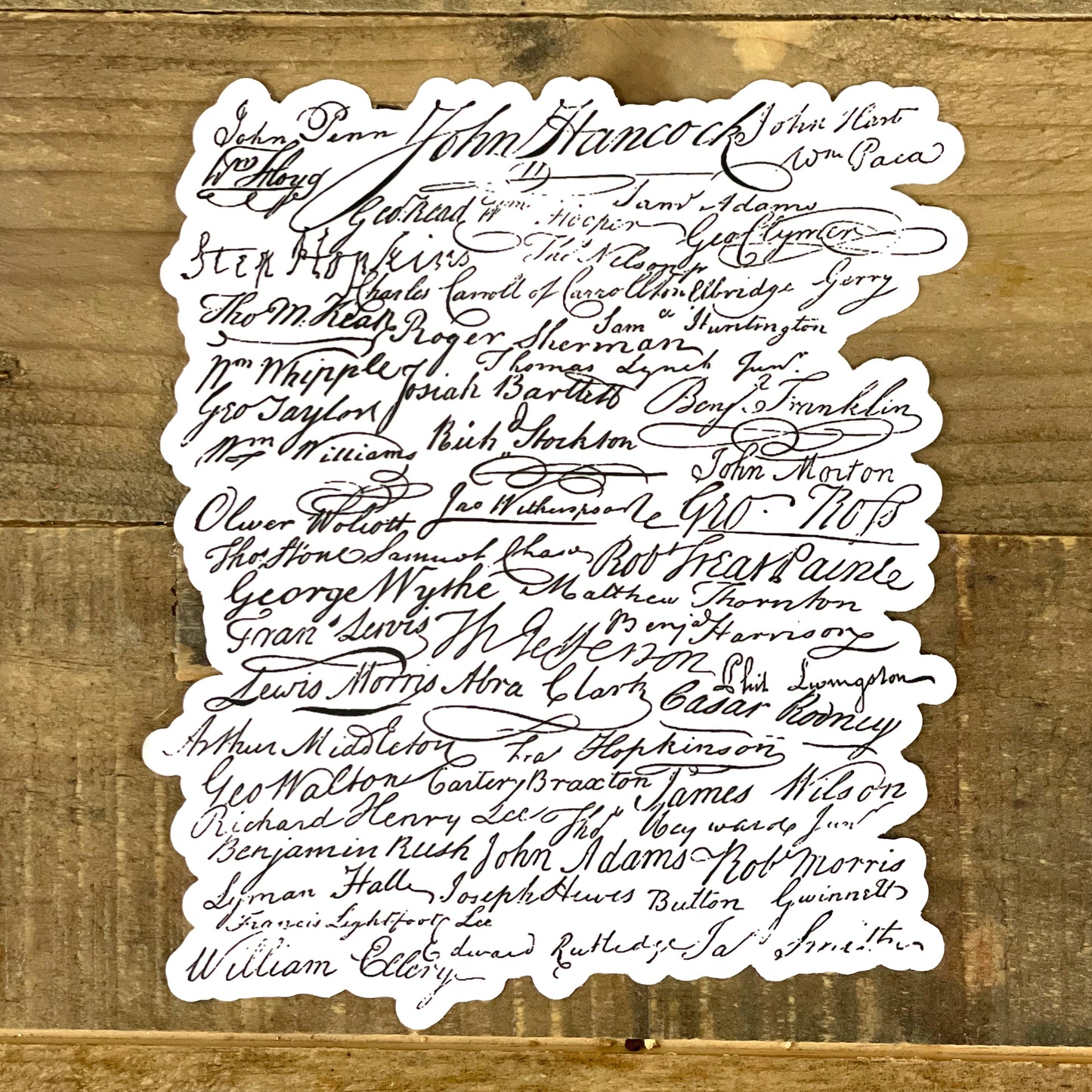 The Signers Sticker