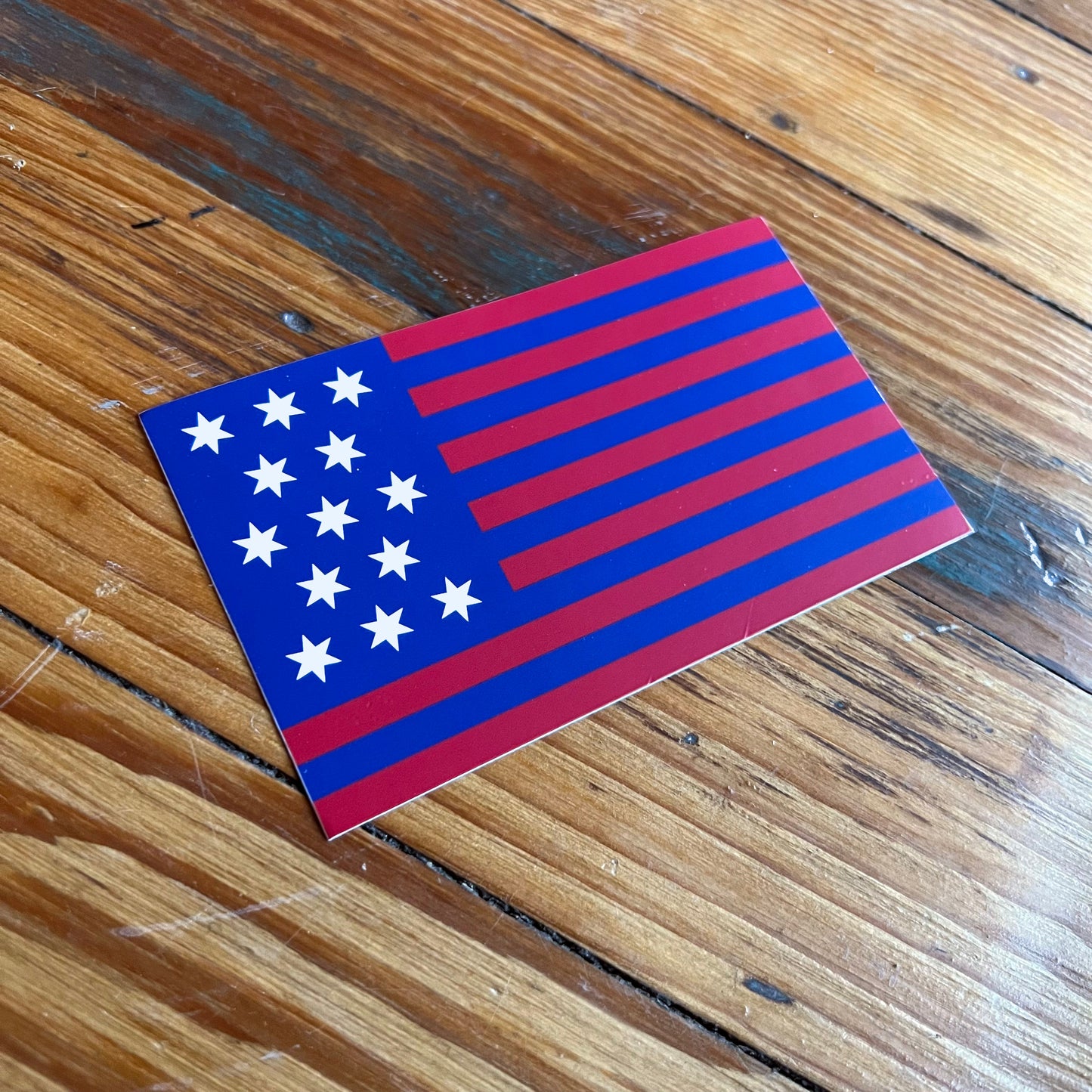 Yorktown Battle Flag Sticker (Simcoe)