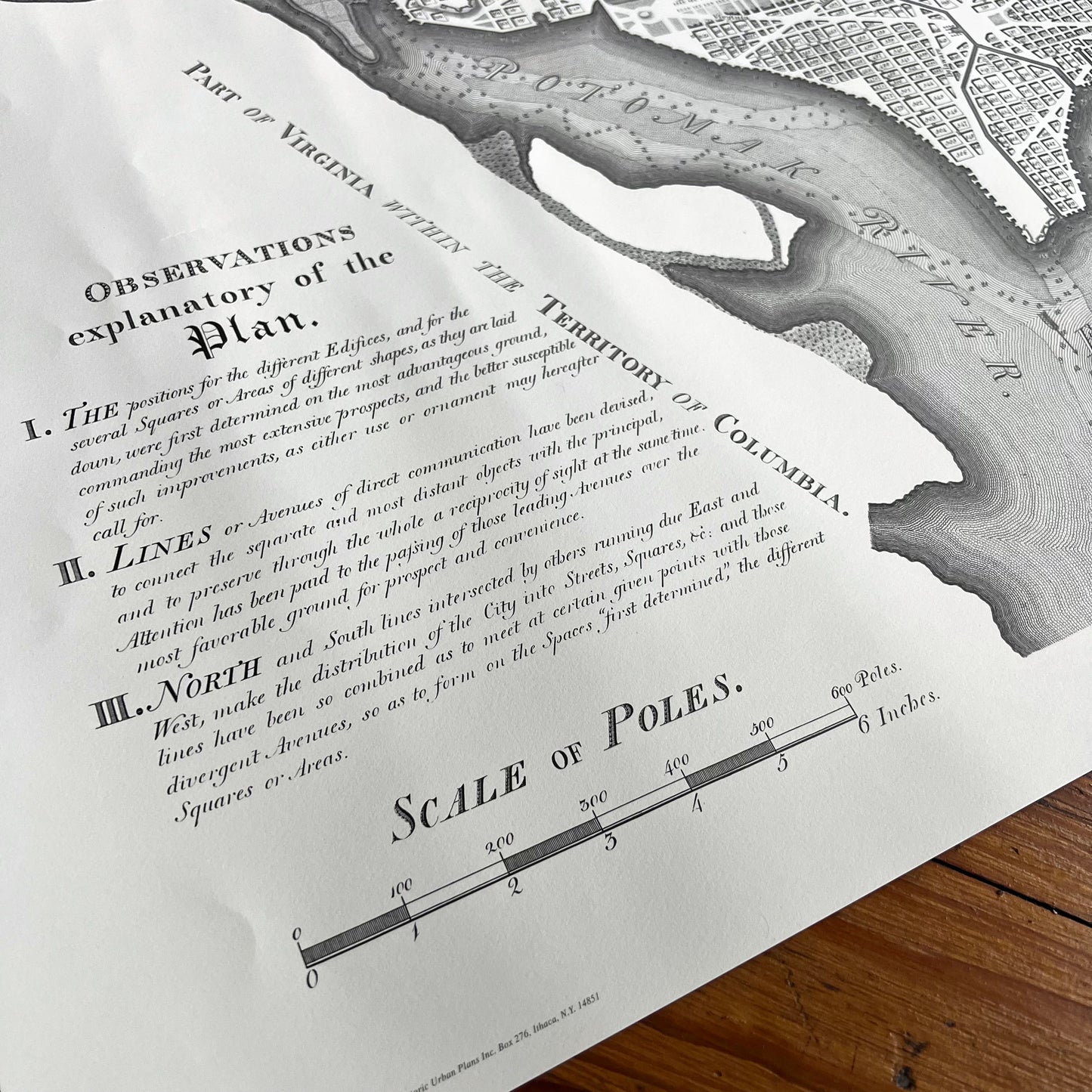 1792 Washington D.C. Map