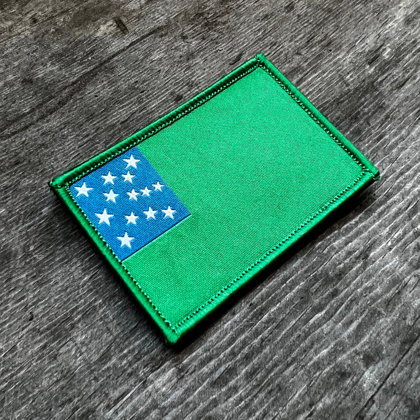 Green Mountain Boys Flag Morale Patch by Texas 144.1