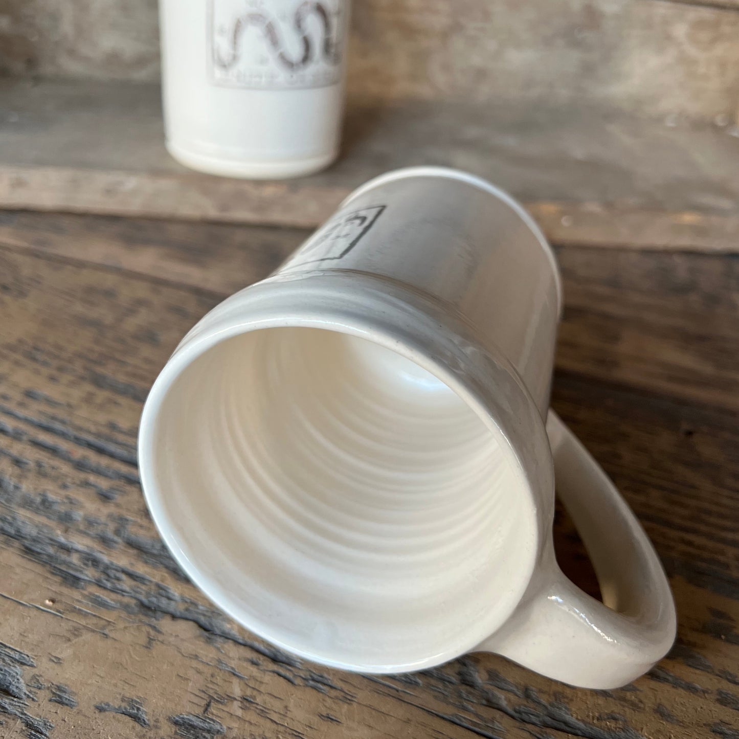 Unite or Die Stoneware Mug by J. Henderson Artifacts