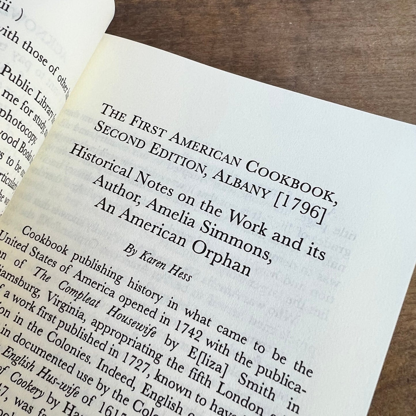 American Cookery Cookbook