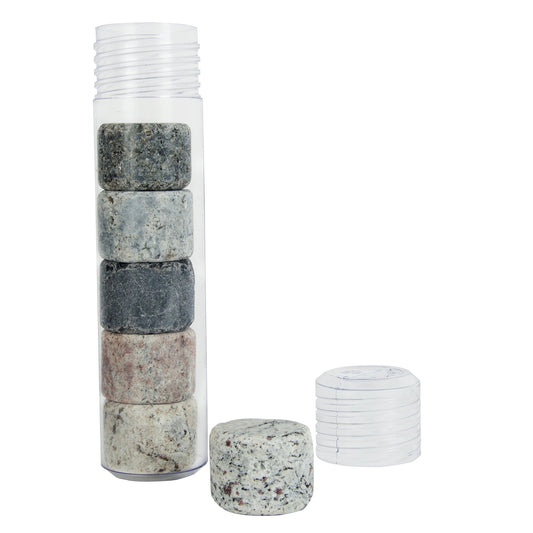 On the Rocks Granite Whiskey Chilling Stones - Freezer Tube
