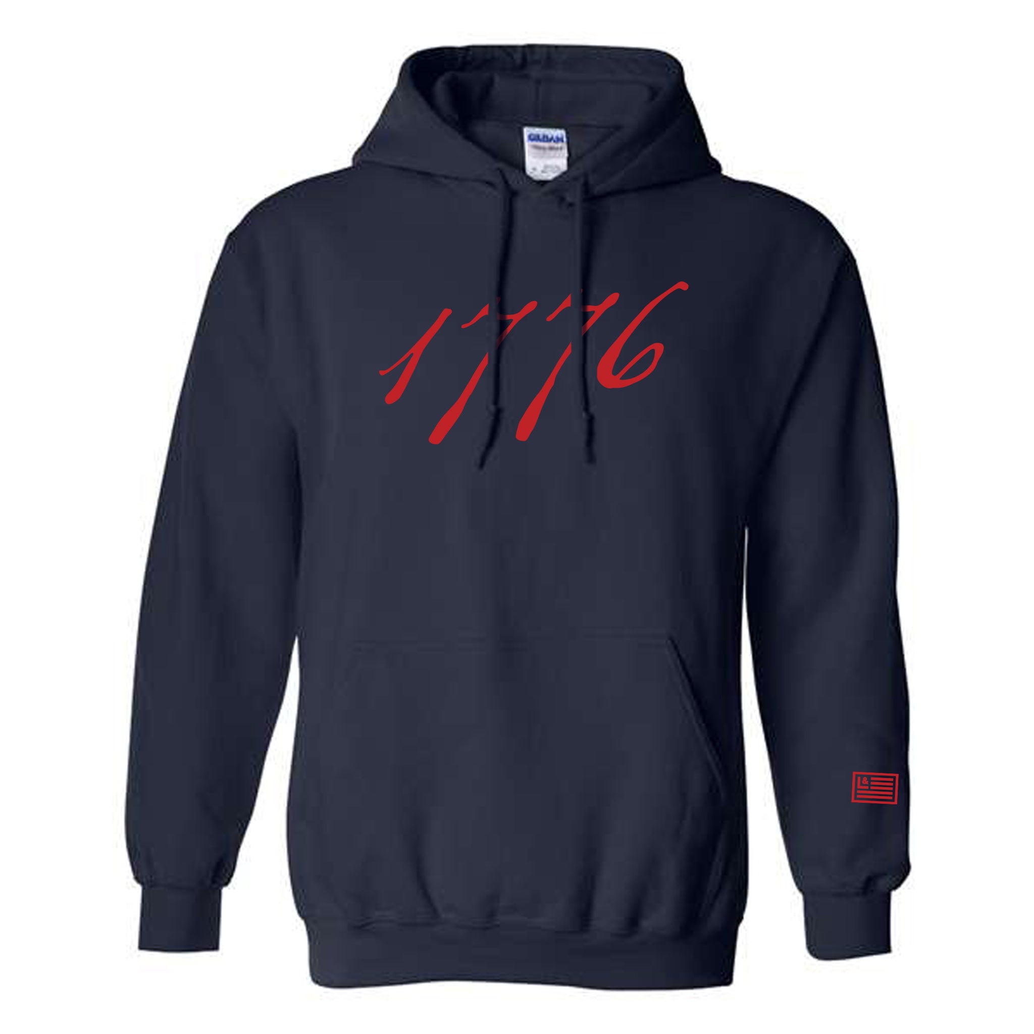 itart 1776 Hoodie Sweatshirt – Liberty & Co.