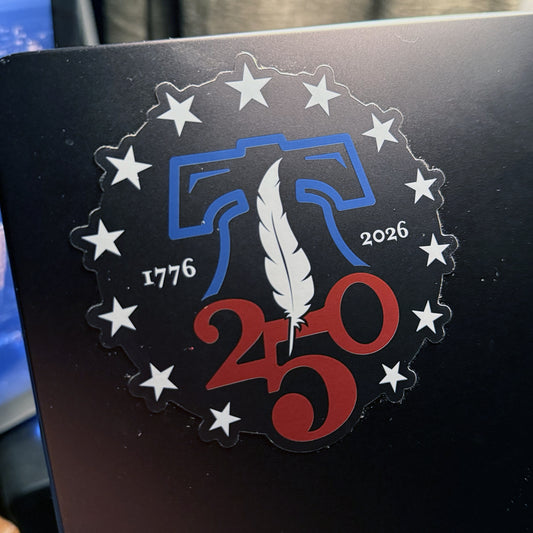 250th Anniversary Semiquincentennial Sticker