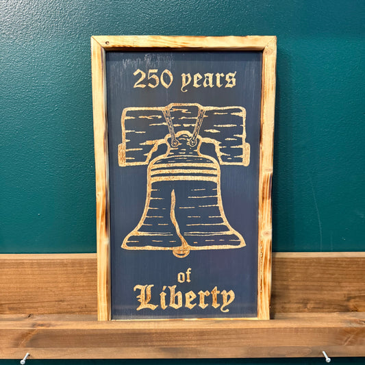250 Years of Liberty Shadowbox by Emerald Flag