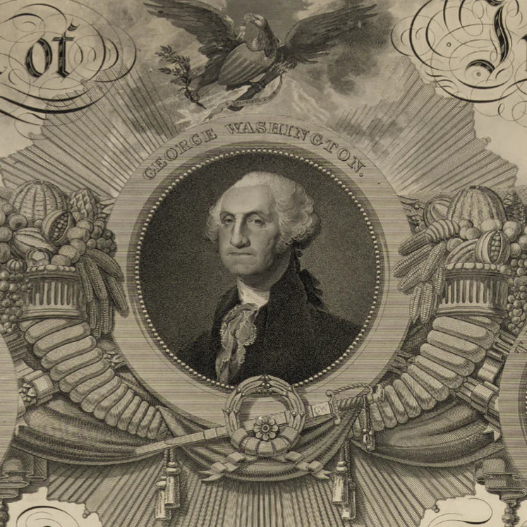 "Declaration of Independence" Engraving Poster