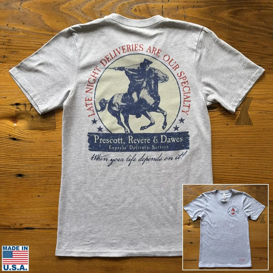"Prescott, Revere, and Dawes Express Delivery Service" T-Shirt