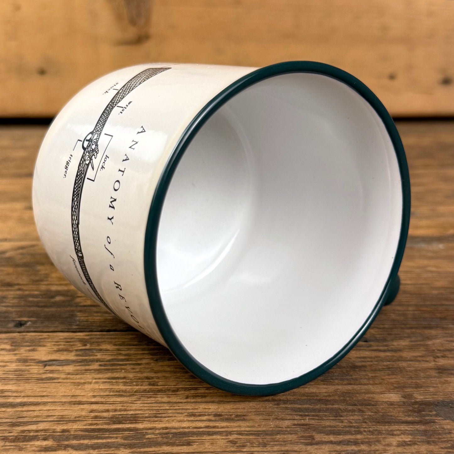 Anatomy of a Revolution Musket Diagram Mug