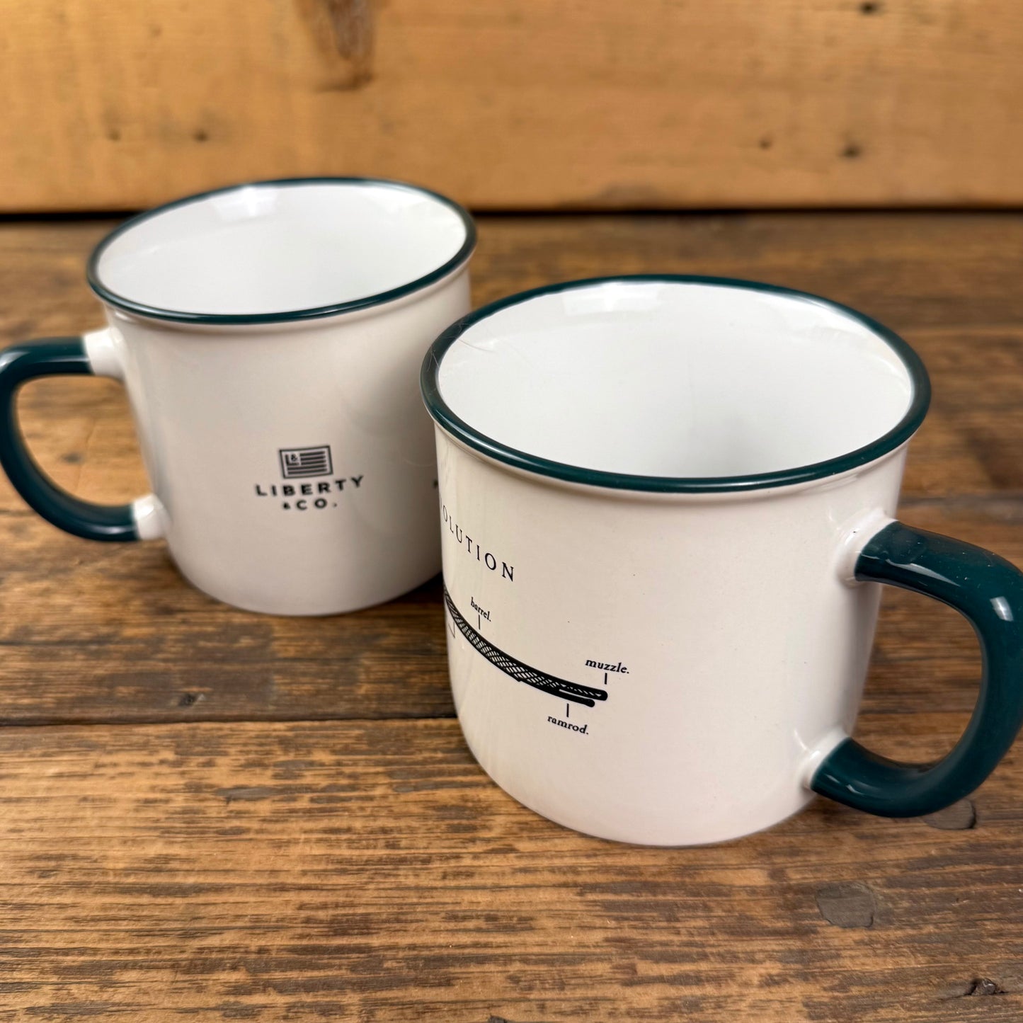Anatomy of a Revolution Musket Diagram Mug