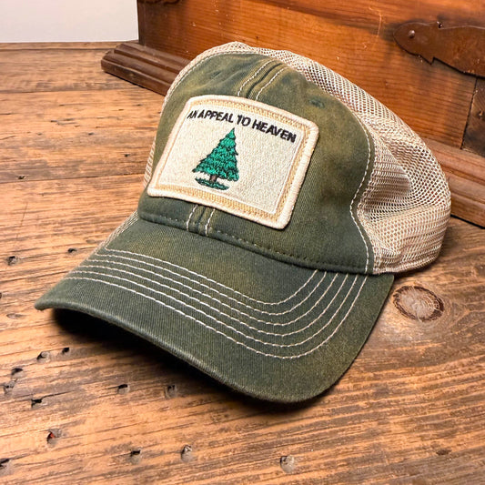 An Appeal to Heaven Faded Trucker Hat