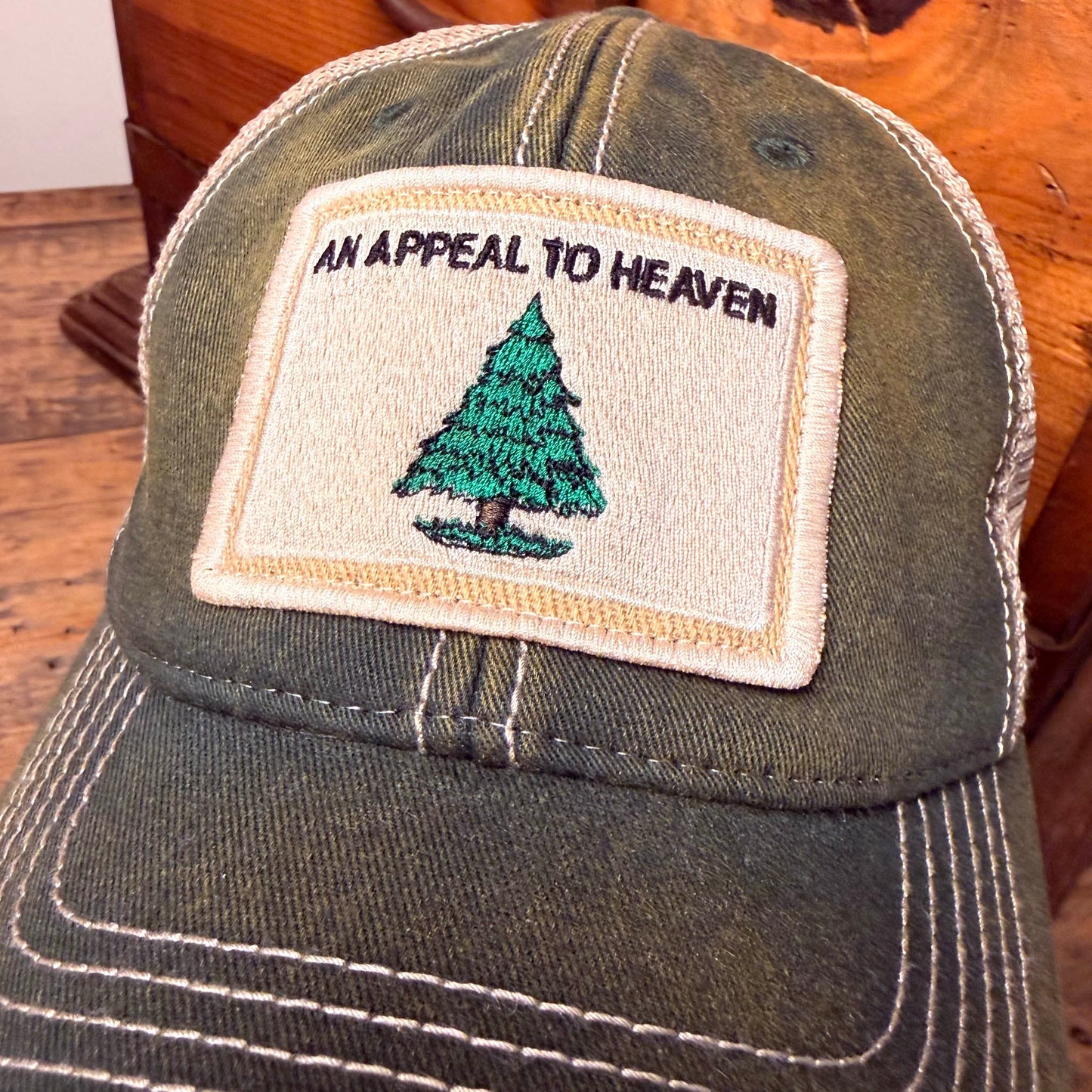 An Appeal to Heaven Faded Trucker Hat