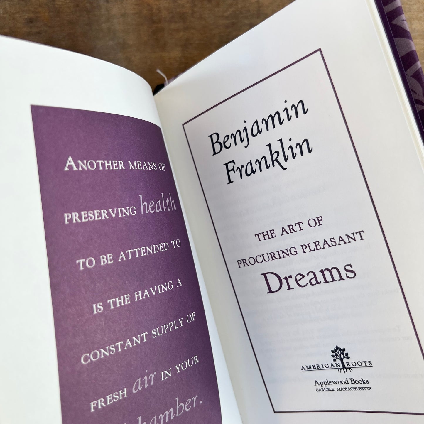 The Art of Procuring Pleasant Dreams