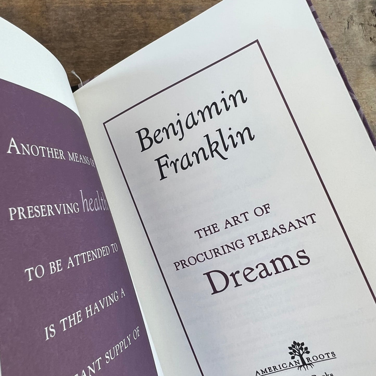 The Art of Procuring Pleasant Dreams