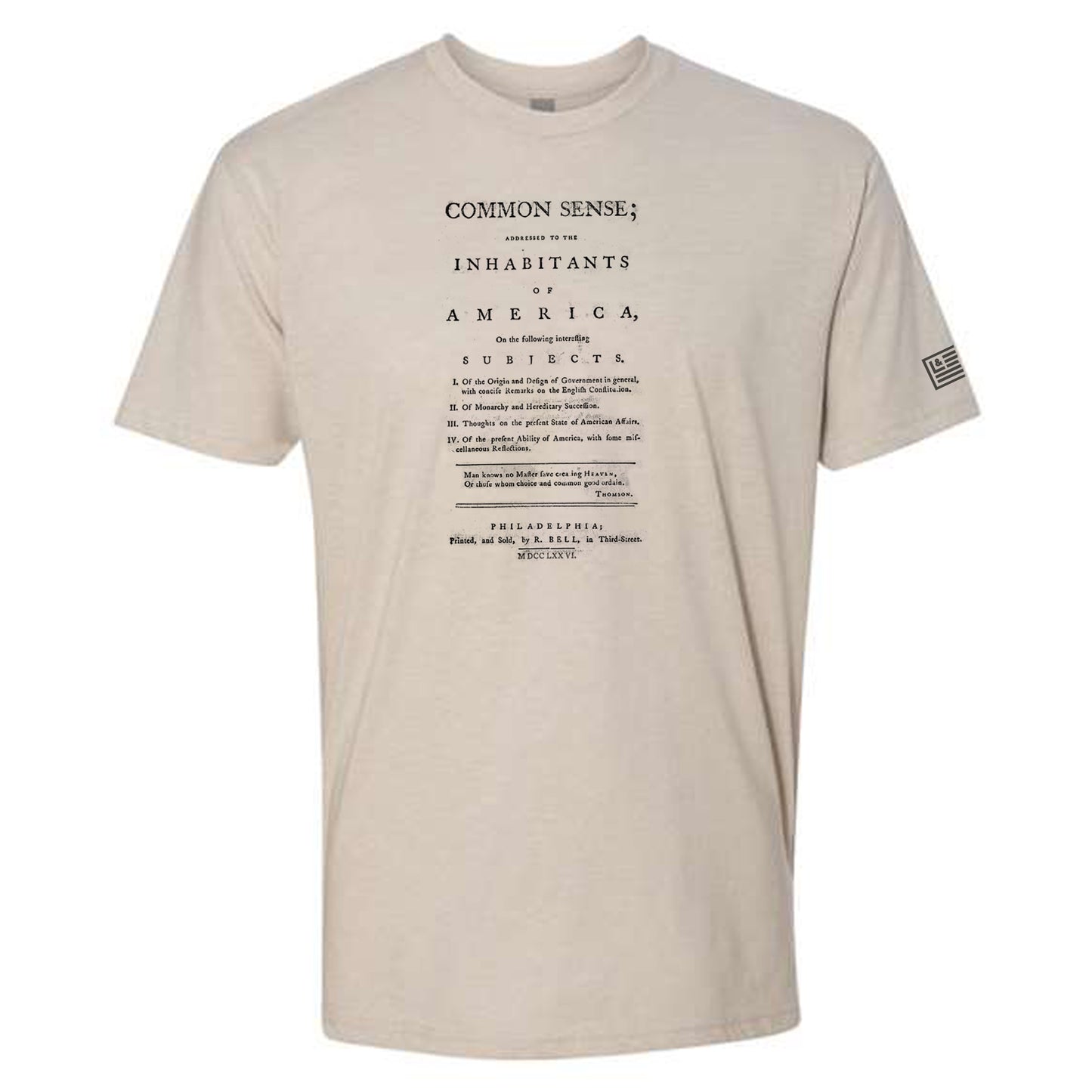 Thomas Paine's Common Sense Pamphlet Shirt