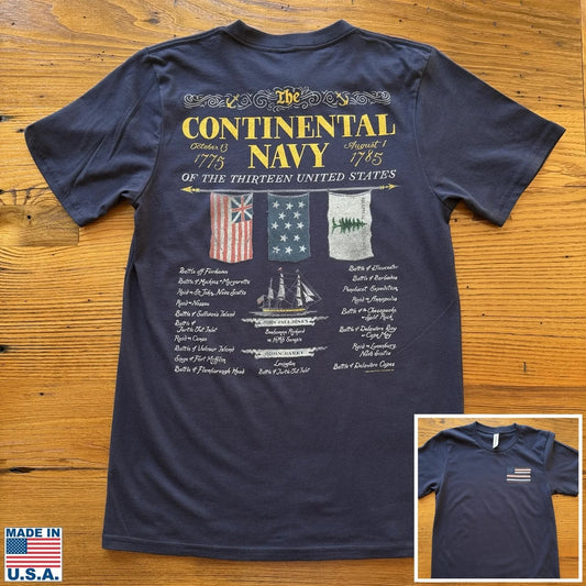 The Continental Navy T-Shirt