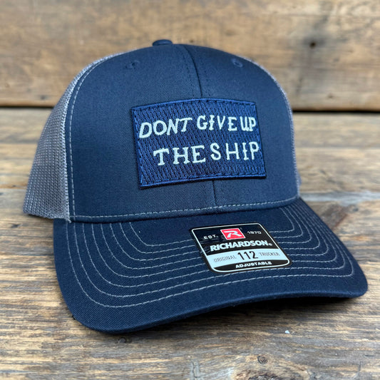 Captain James Lawrence "Don't Give up the Ship" Flag Patch Hat