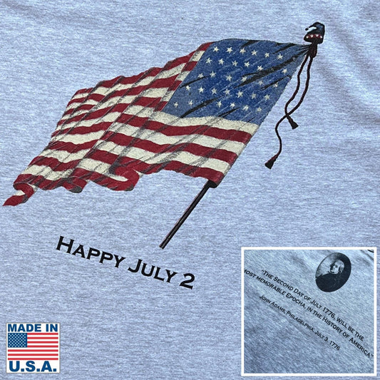 "Happy July 2nd" John Adams T-shirt