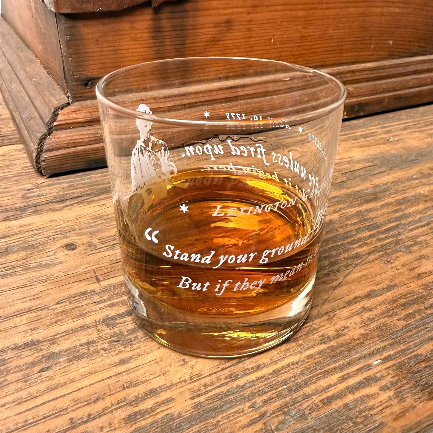 John Parker at Lexington Green Whiskey Glass