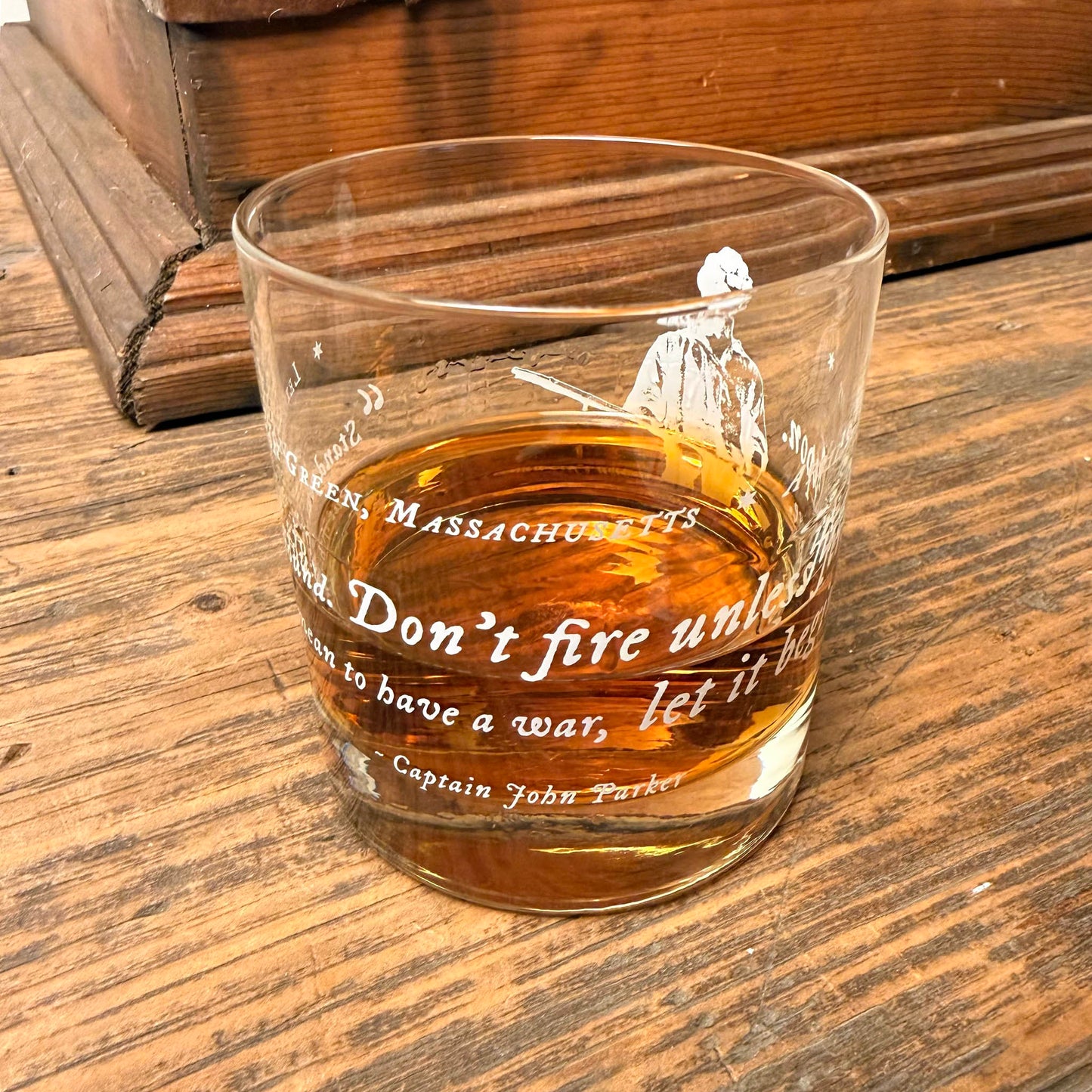 John Parker at Lexington Green Whiskey Glass