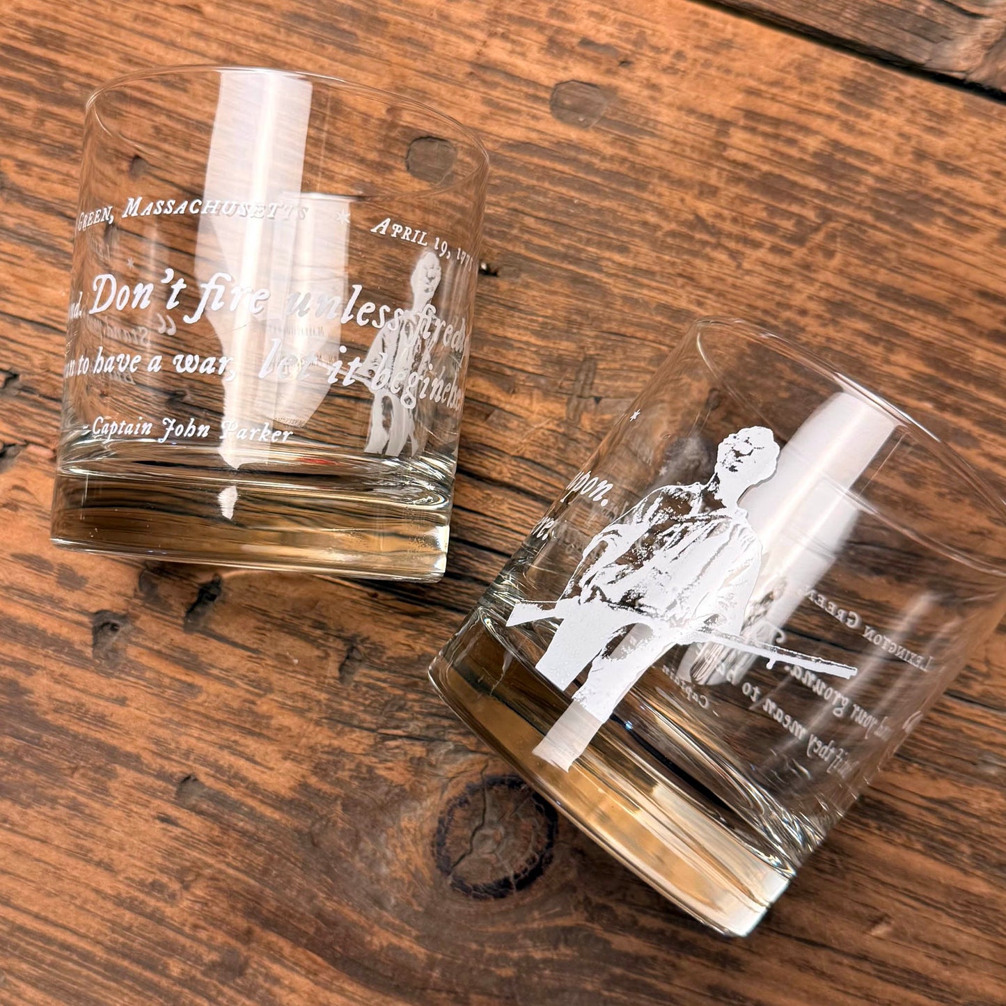 John Parker at Lexington Green Whiskey Glass