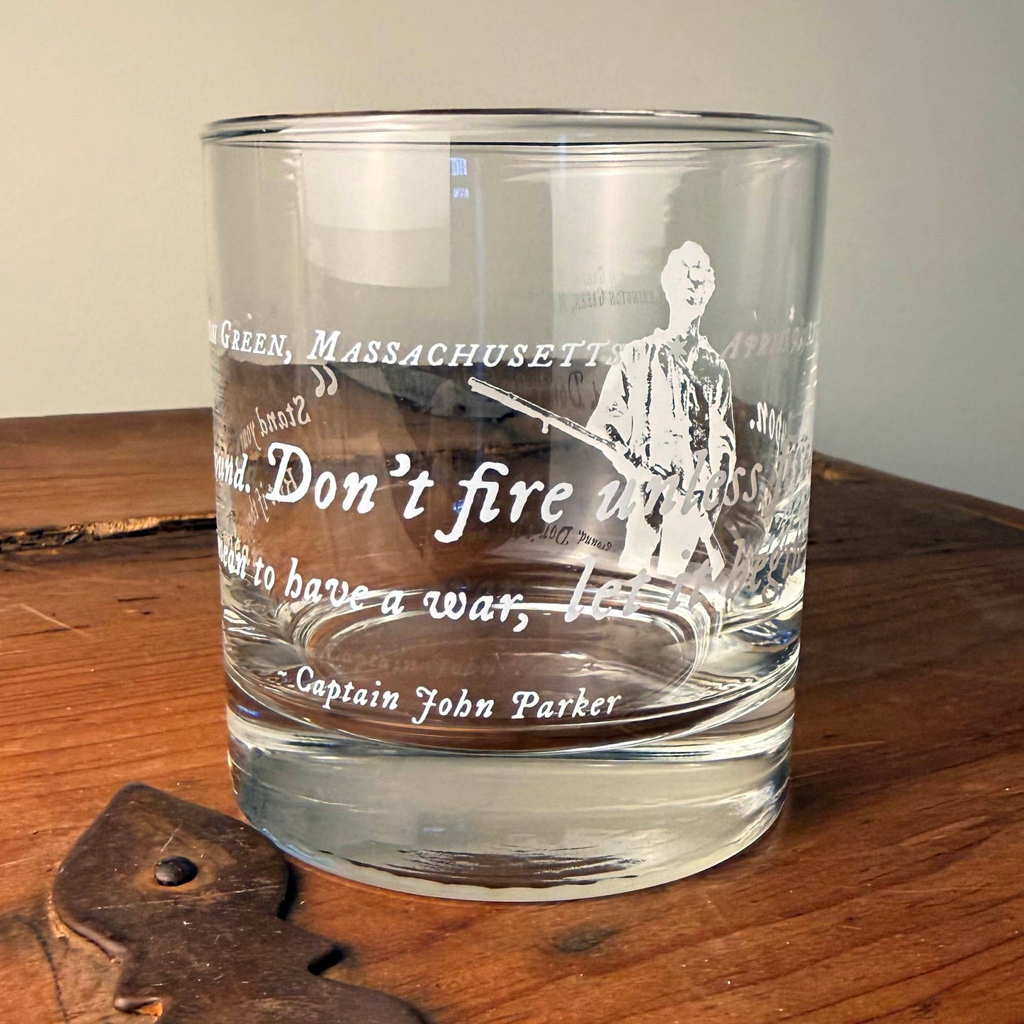 John Parker at Lexington Green Whiskey Glass
