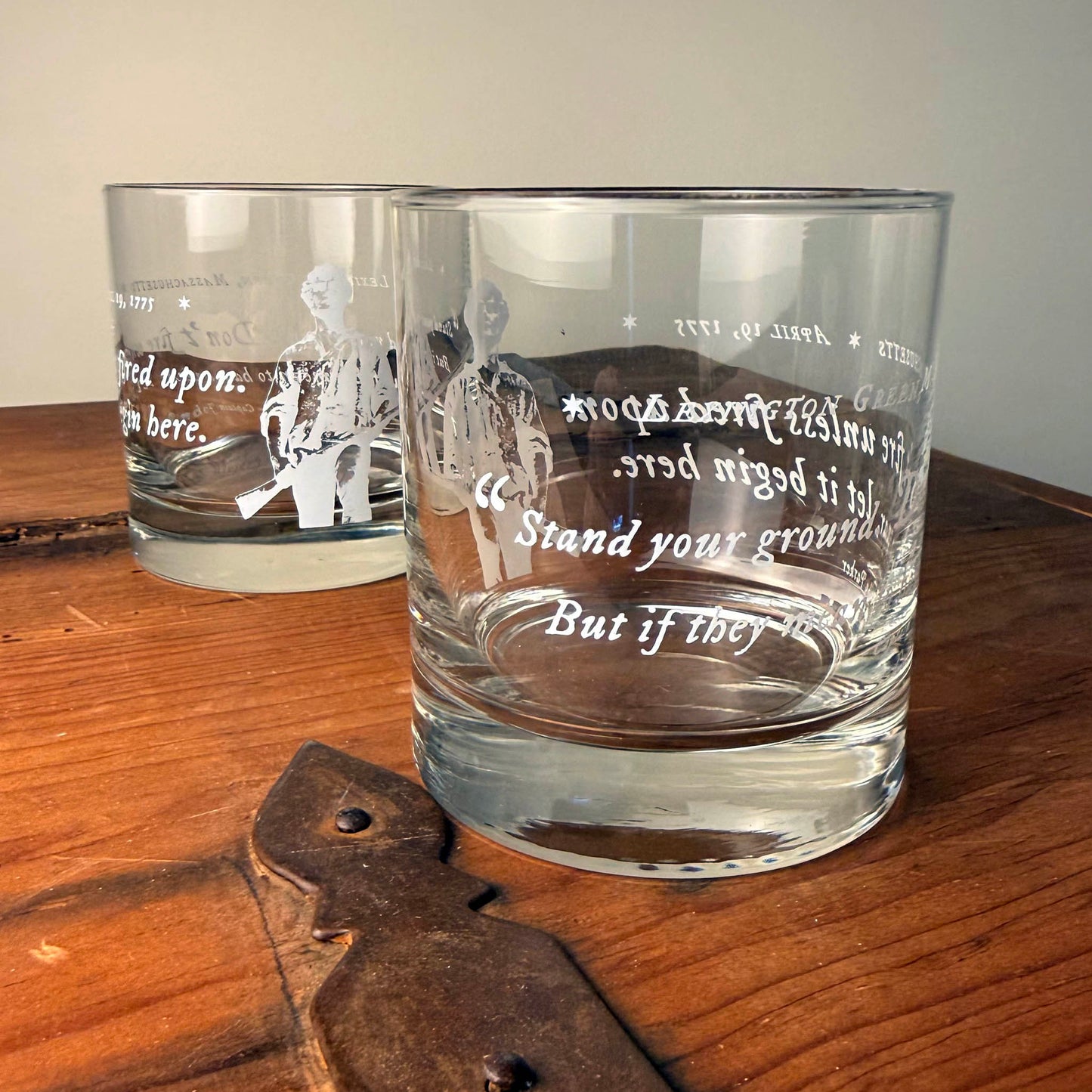 John Parker at Lexington Green Whiskey Glass