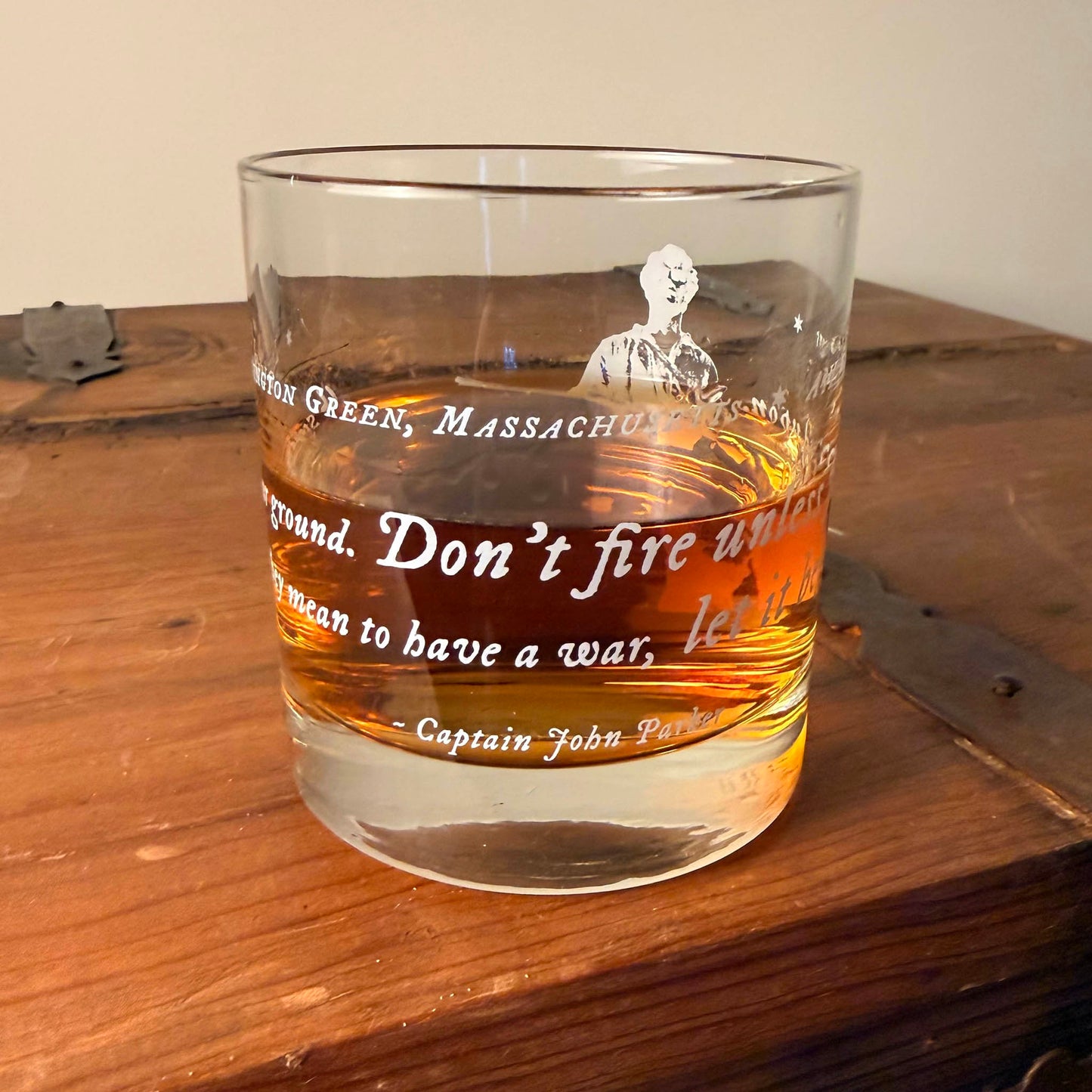 John Parker at Lexington Green Whiskey Glass