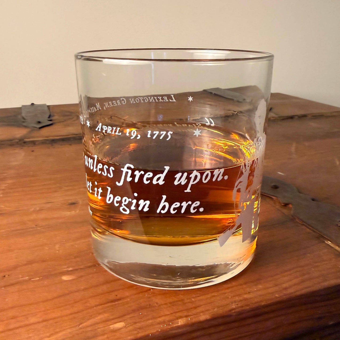 John Parker at Lexington Green Whiskey Glass