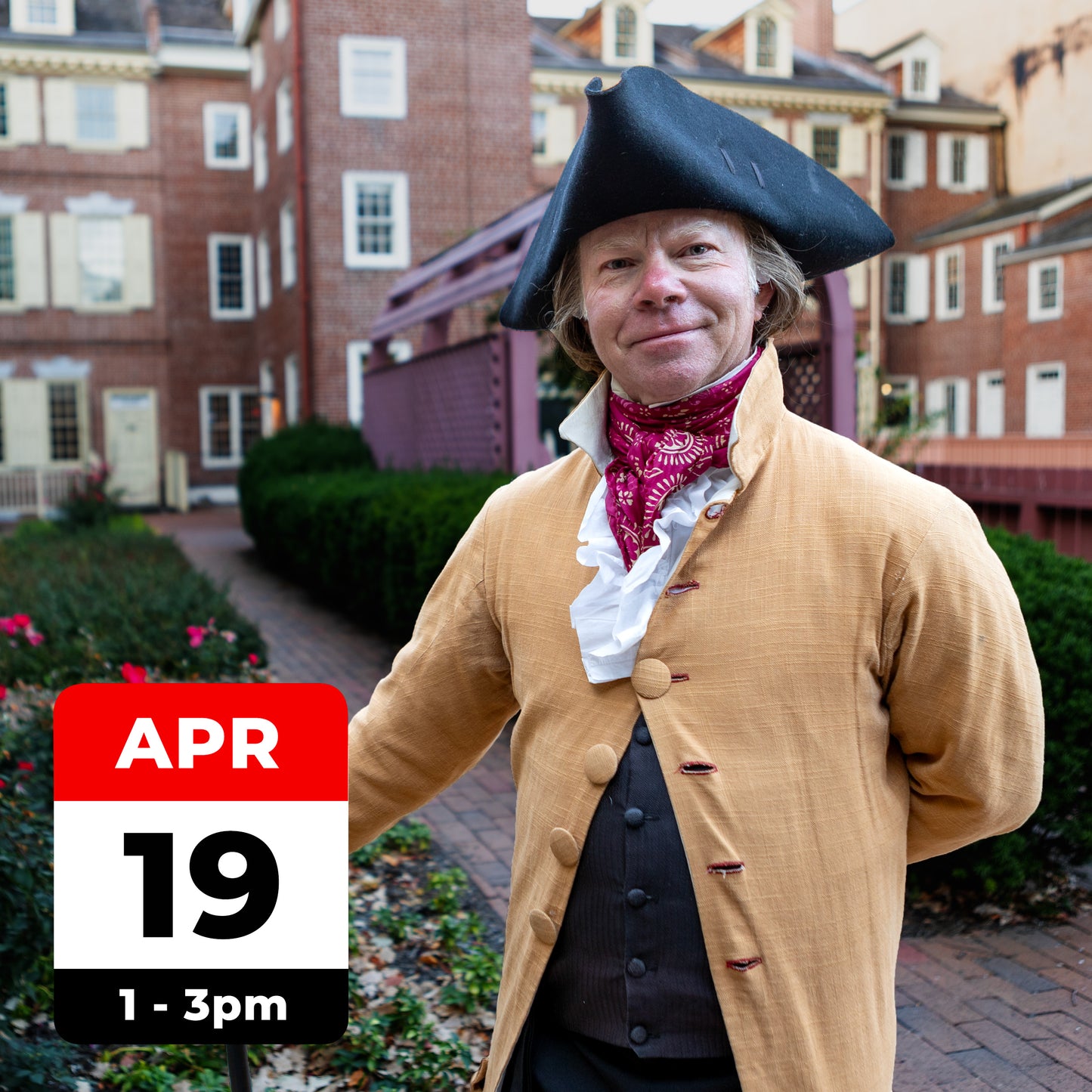 Philadelphia's Society Hill Stroll: A Walking Conversation with James Madison (April 19th, 2025)