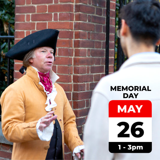 Philadelphia's Society Hill Stroll: A Walking Conversation with James Madison (May 26th, 2025)