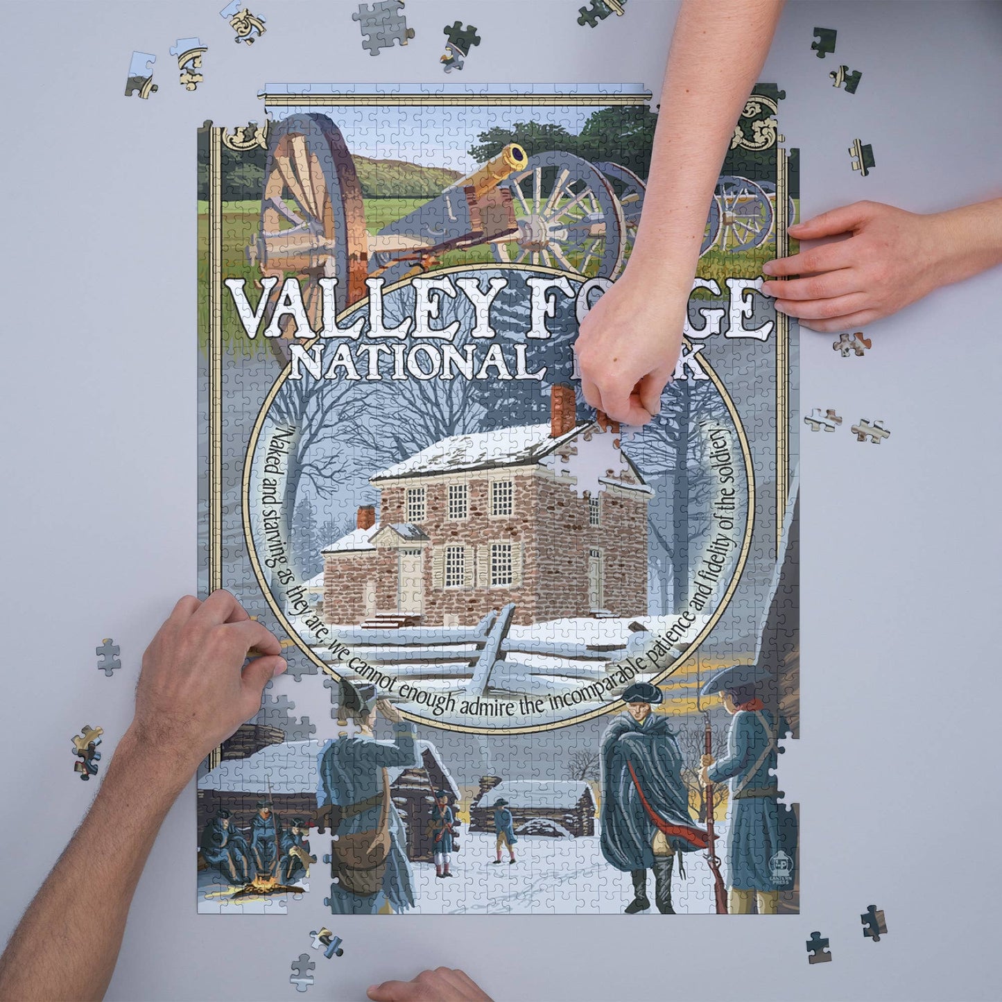 1000 Piece Valley Forge Jigsaw Puzzle